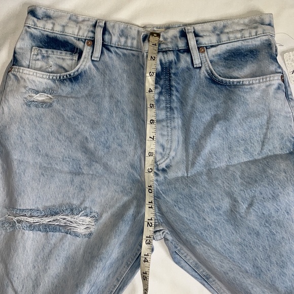 FREE PEOPLE Tapered Baggy Boyfriend in Purple Rock Sz 29 - Picture 8 of 10